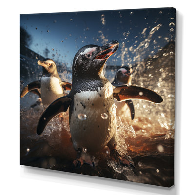 Valse pingouin aquatique ludique