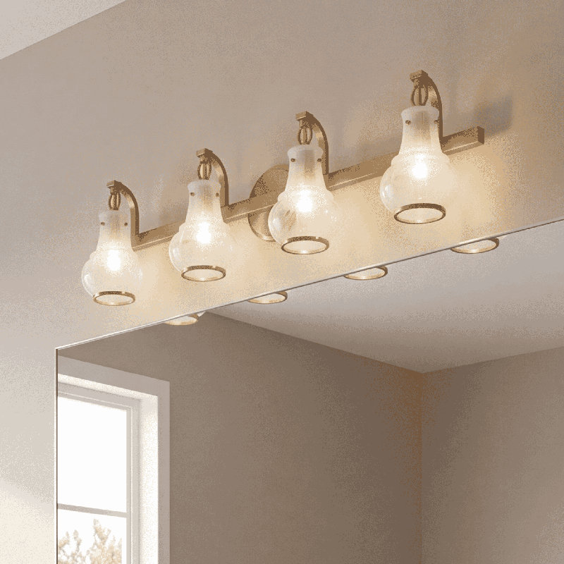 Jaxsyn 3 - Light Vanity Light, 8.75" H x 24" W x 24" D, 3 Lights