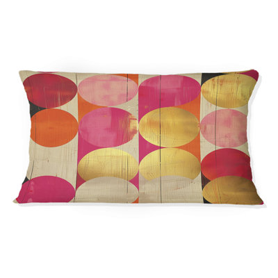 Coussin lombaire rétro Mid-Century