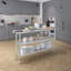 Table en acier inoxydable avec 2 tablettes inférieures KitchQuip Express - H 35 po x l 60 po x P 18 po-60901495