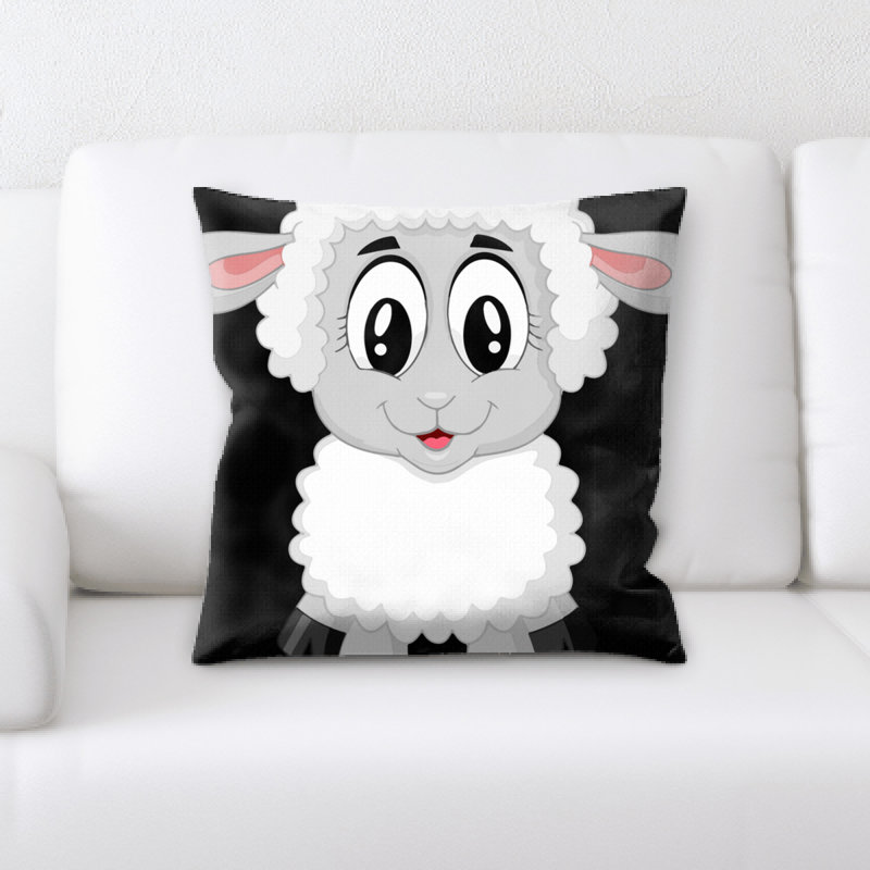 Coussin décoratif agneau