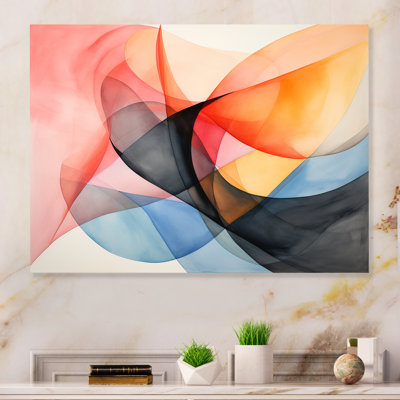 Geometric Soft Colours Patterns I - Geometric Metal Wall Art MT137583