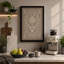 Ornamental Damask Botanical - Wrapped Canvas-318023292-318023281