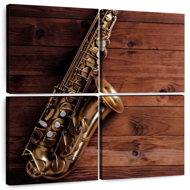 Abarca Saxophone On Wood
