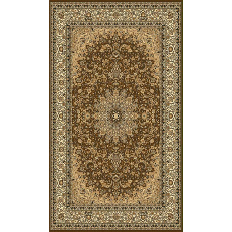 Infinity Oriental Area Rug in Brown, Rectangle: 9' x 11'6"