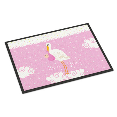 Trystan Non-Slip Polka Dots Doormat