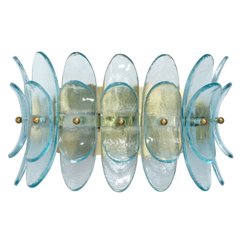 Coronet Wall Sconce, Blue