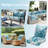 Outdoor Cushions For Patio Furniture, Deep Patio Chair Cushion-1329609864-1329609869