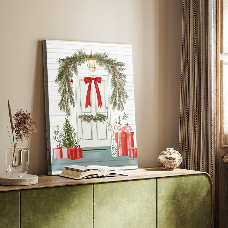 Art des Fêtes de Noël CCLX III - Galerie Cavas sur mesure, H 18 po x l 12 po