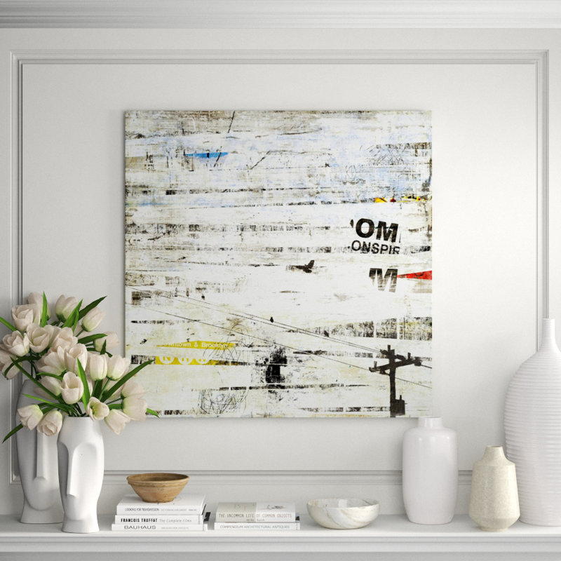Bouche Ville Print by Chelsea Art Studio, 40" H x 40" W, Knife Gel