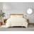 Truly Soft Pleated Vanilla Full/Queen Comforter Set-1976898544-1976898556