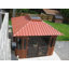 Pavillon de jardin en composite Ultrawood l 15,5 pi x P 11,5 pi Aspen