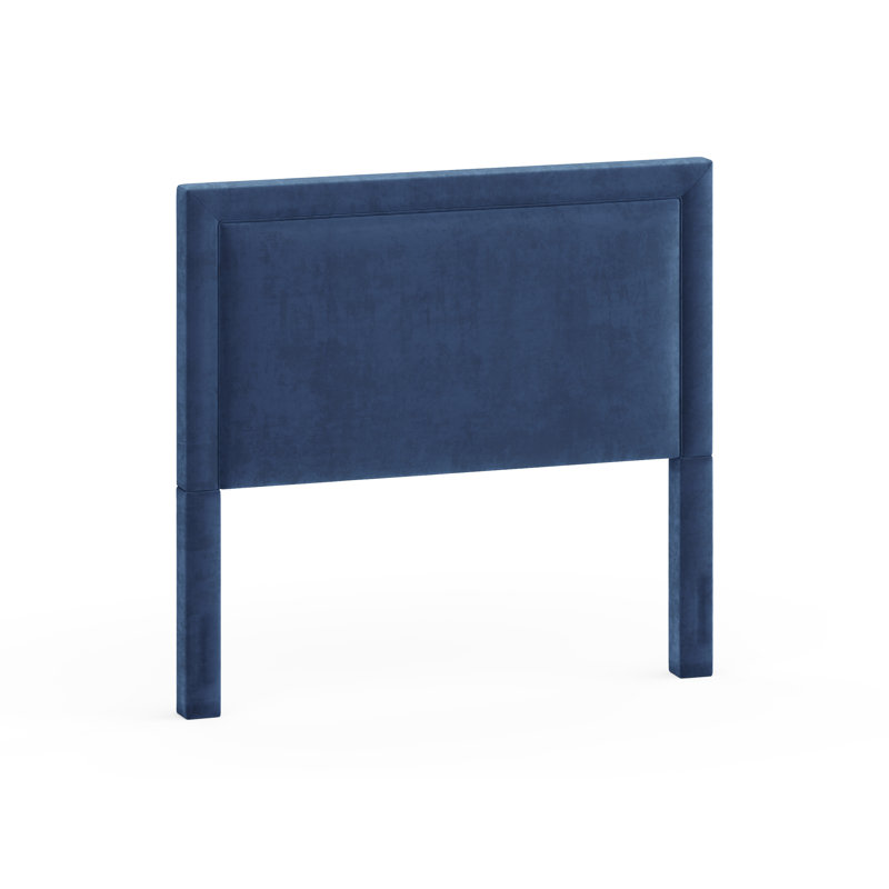 Guerline Upholstered Headboard, King, Navy
