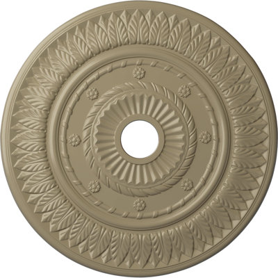 Médaillon de plafond de 26 po x P 3/4 po x P 3 5/8 po x P 1 1/8 po (convient aux auvents jusqu'à 3 5/8 po)