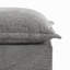 31.8cm Wide Square Solid Colour Ottoman-134684761