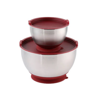 Wolfgang Puck 12-Piece Stainless Steel Mixing Bowls
