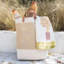 Burlap Natural Market Bag