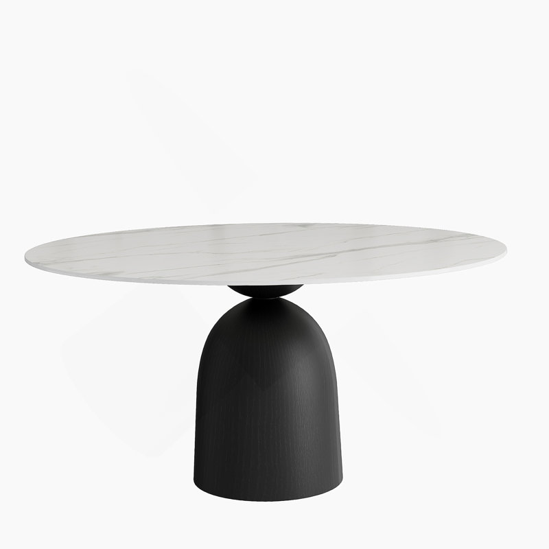 Table de salle à manger Modern, Blanc