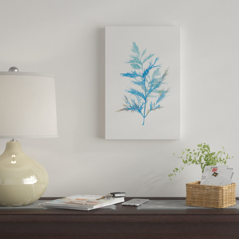 « fantaisiste botanique i », impression sur toile, H 18 po x l 12 po x P 1,5 po, Toile tendue, Pas de tapis