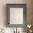 24'' X 27'' Wall Mounted Bathroom Mirror Cabinet, Grey Finish, Adjustable Shelf For Neat And Functional Storage Grey, Convenient Organization-1204064333