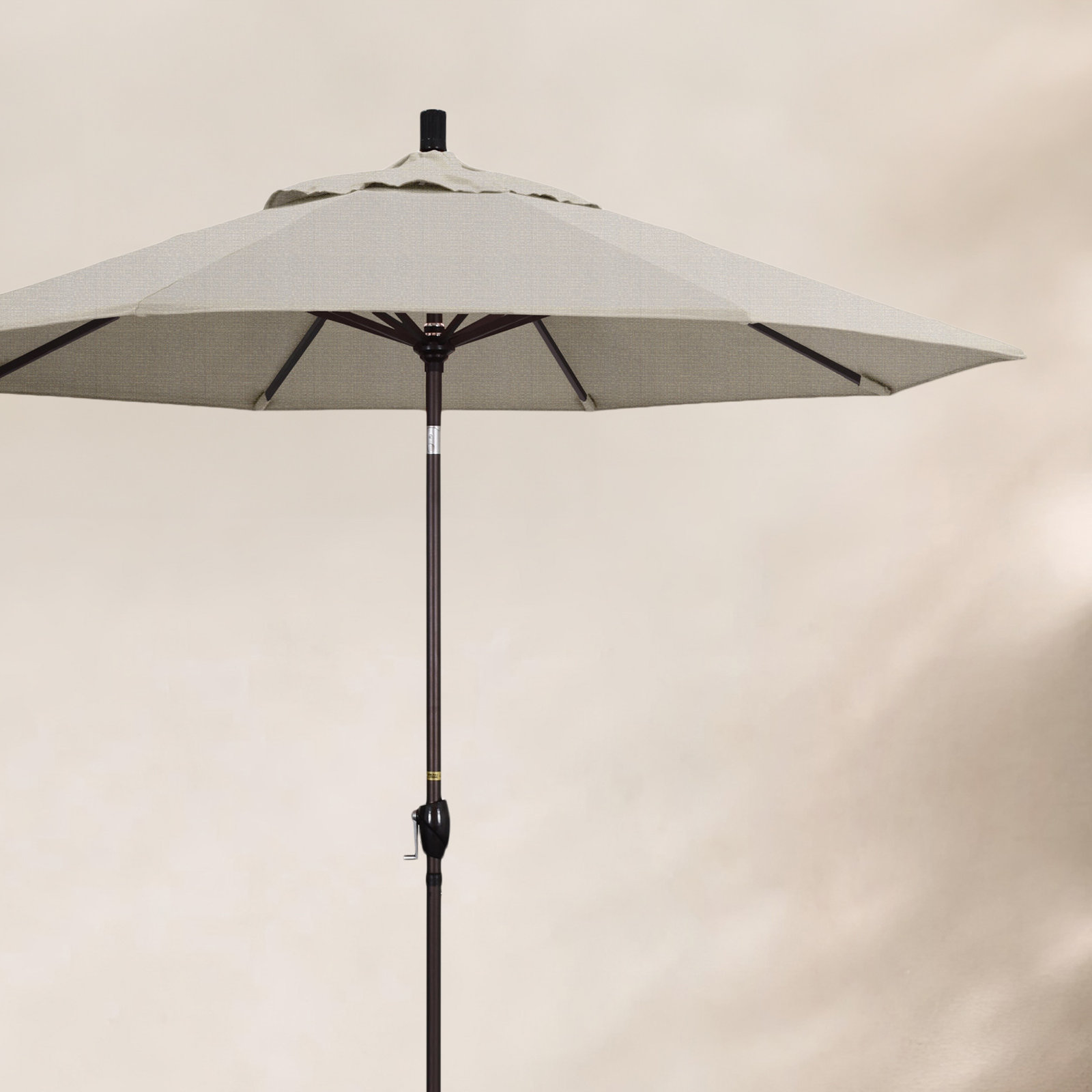 Iuka 9' Umbrella, Woven Granite Performance