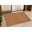 3' X 5' Brown Polka Dot Washable Indoor Outdoor Area Rug