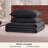 Essential Collection 100% Cotton Waffle Weave Duvet Cover Set-106246732-106246744