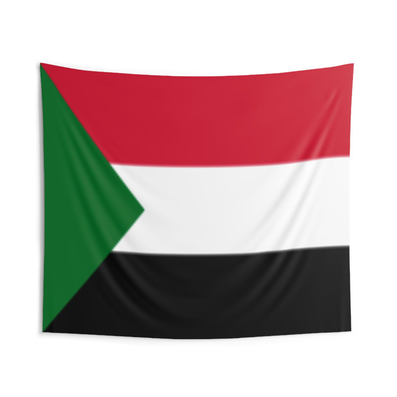 Tapisserie en polyester, H 88 po x l 104 po