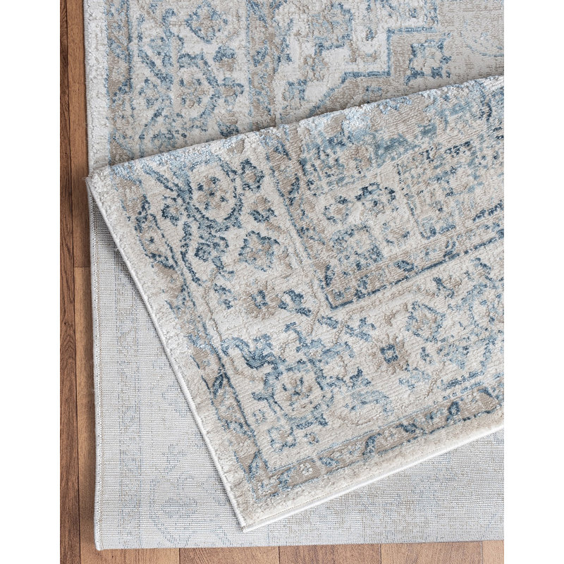 Tapis ivoire Noble, Rectangle 5 pi 3 po x 7 pi 3 po
