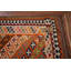 Tapis kilim à teinture végétale 5 x 8 po