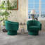 Fauteuil demi-tonneau pivotant de 25,2 po Iryanna-97755422-123185140