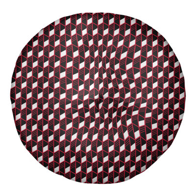 Coussin de sol géométrique Katelyn Elizabeth