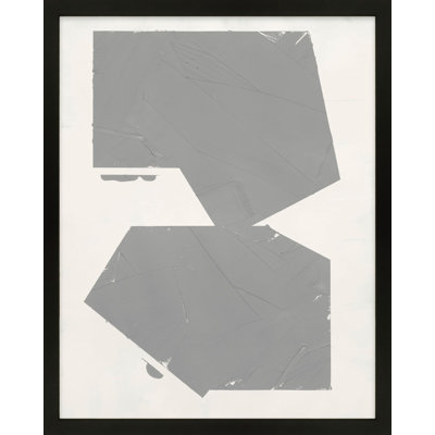 «Equipoise in Greige IV» par Ivo Stoyanov - peinture encadrée