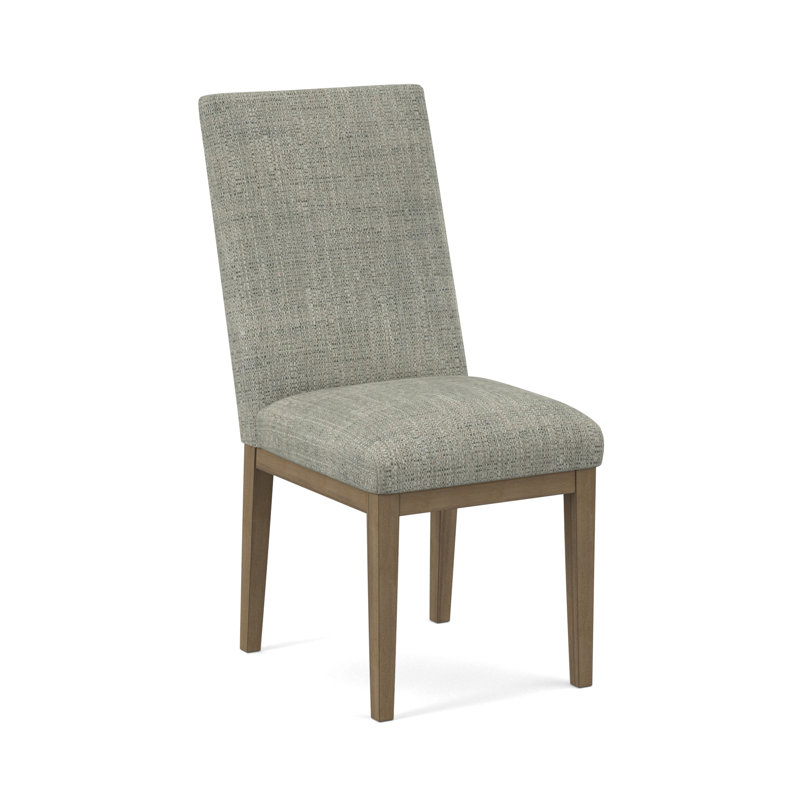 Upholstered Dining Chair, Rumor Bliss, Weathered Gray