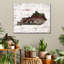 Kentucky Home Map sur impression sur toile-1657869463