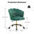Izdyhaar Velvet Swivel Task Chair with Tufted Back-1617736434
