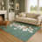 Premium Machine Washable Castillon AMF1825 Stars and Presents Holiday Rug-234483154