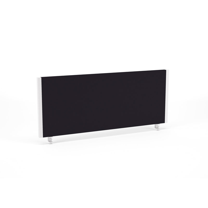 Thurton Desk Dividers, 400cm H x 1,000cm W, Black