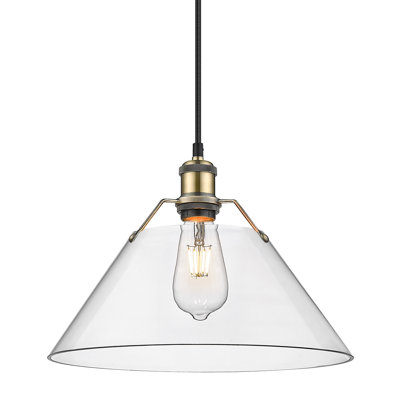 Weatherford 1 - Light Single Pendant