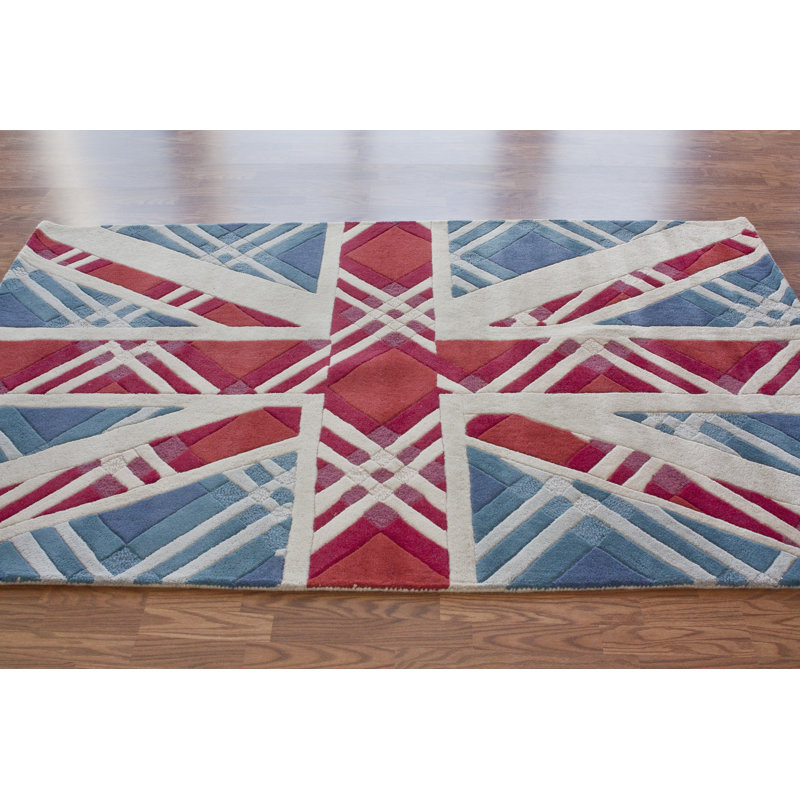 Tapis bleu Jacieon, 5 pi x 8 pi