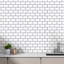 10Pcs Peel and Stick 1.2mm Backsplash Tiles-858488346