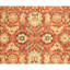 Hand Knotted Wool Area Rug in Red And Blue