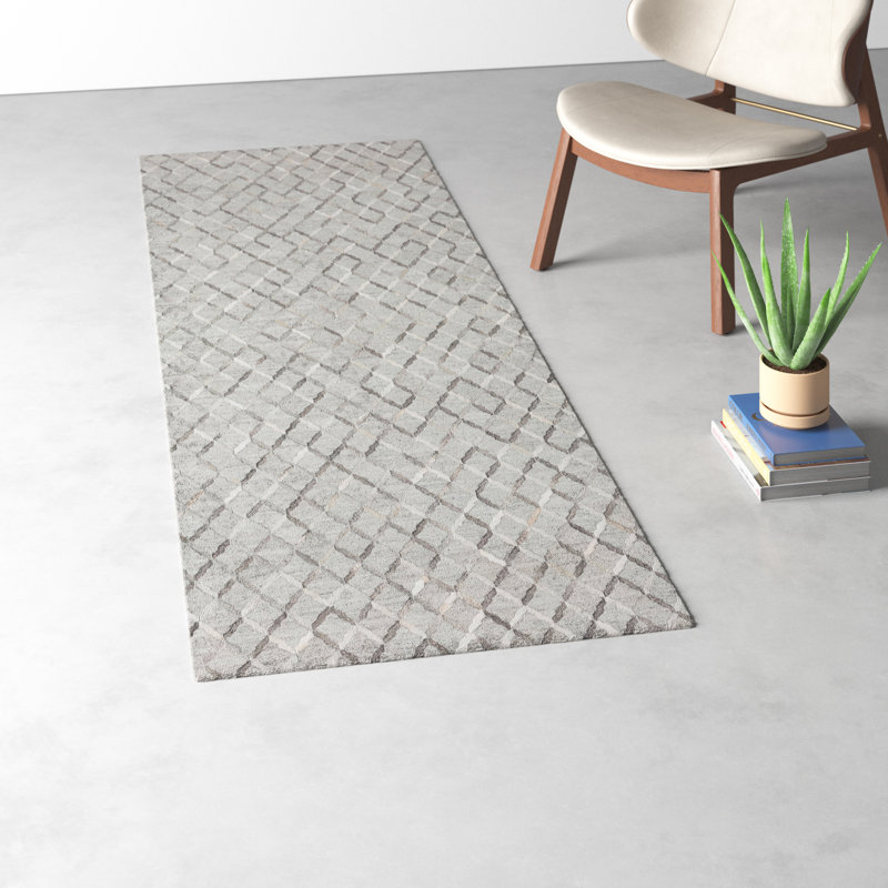 Stafford Geometric Indoor Rug, Runner 2'6" x 8'