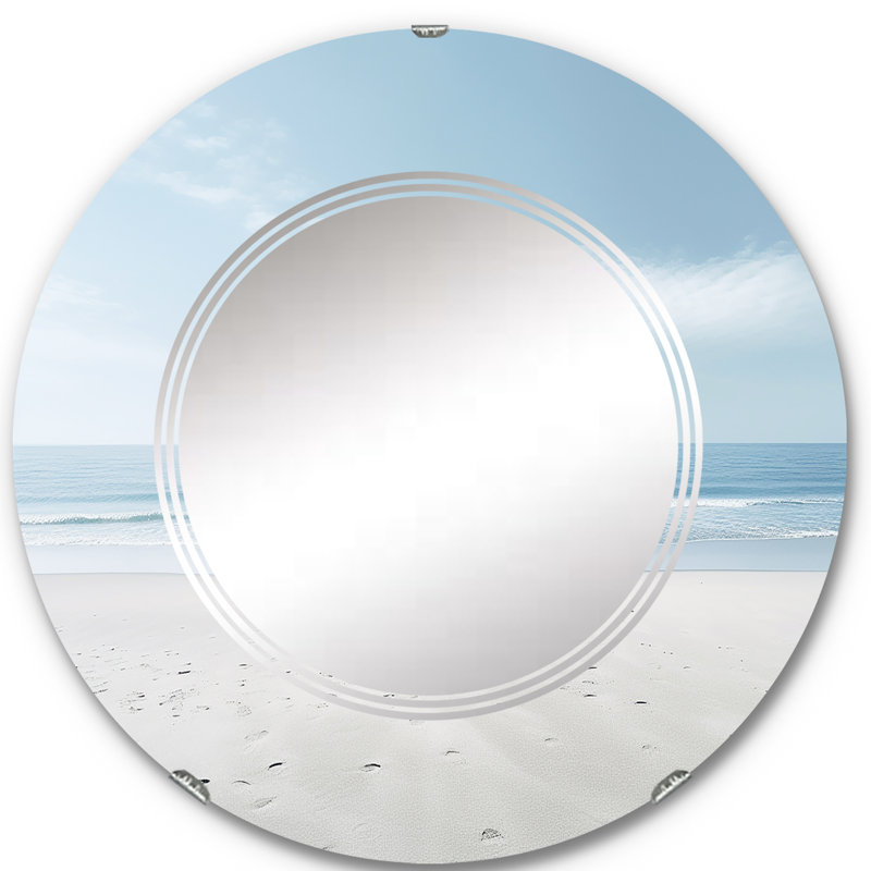 Durdham - Miroir mural rond, 24 po x 24 po