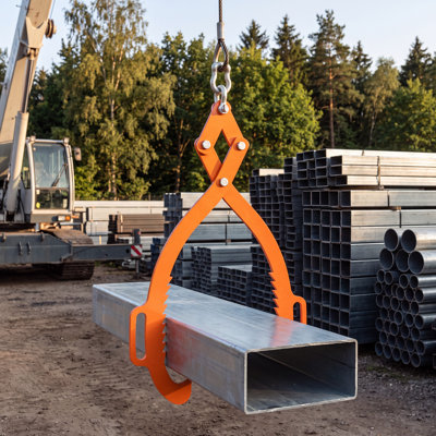 32" Timber Skidding Tongs, Up to 1543 lbs Capacity, Sharp Serrated Claws for Secure Lifting Logs, Poles and Lumber
