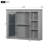 35" X 27.5" Wall Mounted Bathroom Storage Cabinet-619990387