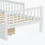 Lit en bois avec deux tiroirs sous le lit-1351924113