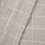 Cozy Cotton Flannel Beige Windowpane Oversized Flannel 100% Cotton 4-Piece Cal King Sheet Set-235709263-235709260