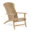 Chaise Adirondack en bois de teck Westminster