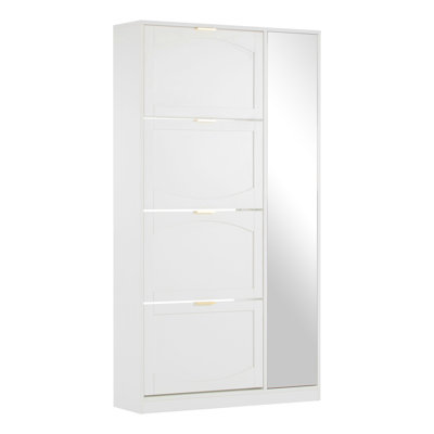 16 Pair Shoe Storage Cabinet
